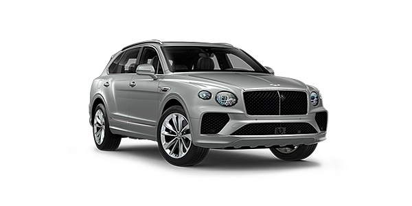 Bentley Phnom Penh Bentayga luxury SUV front three quarter in Moonbeam paint