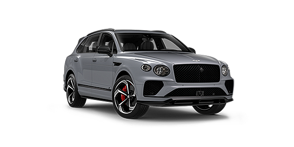 Bentley Phnom Penh Bentley Bentayga S front three - quarter view with Cambrian grey exterior.